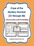 Case of the Mystery Number (31-40)  A Number Sense Activity