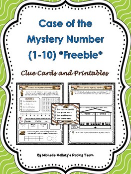 Preview of Case of the Mystery Number Freebie