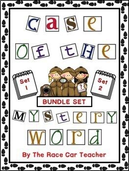 Preview of Case of the Mystery Word Bundles: Set 1, Set 2, and Short Vowel Word Families