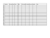 Caseload Organization - IEP, Evals, and Progress Reports