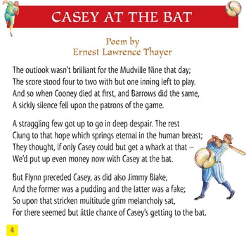 Casey at the Bat Story in Music MP3 and Activity Book by MaestroClassics