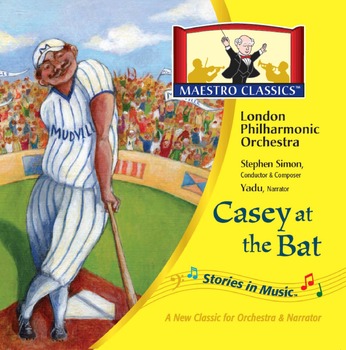 Preview of Casey at the Bat Story in Music MP3 and Activity Book