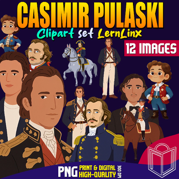 Preview of Casimir Pulaski Clipart: High-Quality PNG Images of Casimir Pulaski