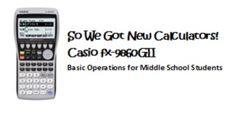 Preview of Casio Graphing Calculator Scavenger Hunt with KEY!