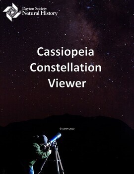 Preview of Cassiopeia Constellation Viewer: Distance Learning