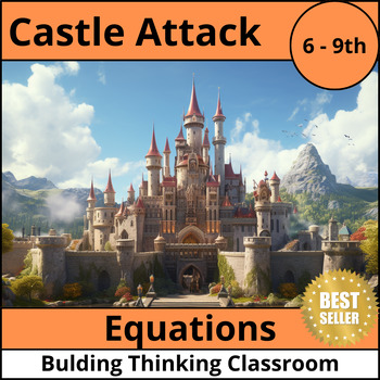 Preview of Castle Attack | Thin-slicing BTC | Equations | Building Thinking Classrooms Math