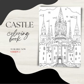 Castle Coloring Pages winter And Thanksgiving For Kids & Adults Version 2