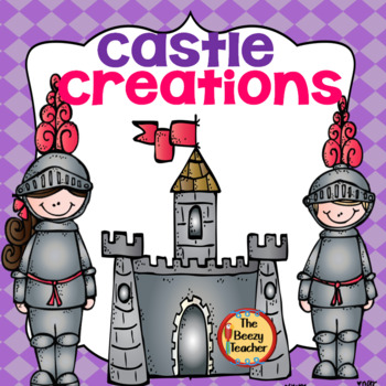 Preview of Castle Creations | Create a Craft | Shapes  | Counting Cards