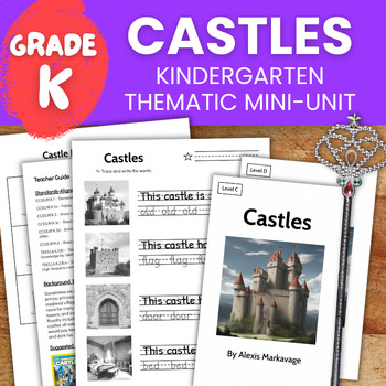 Preview of Castle Literary Set for Kindergarten/First Grade