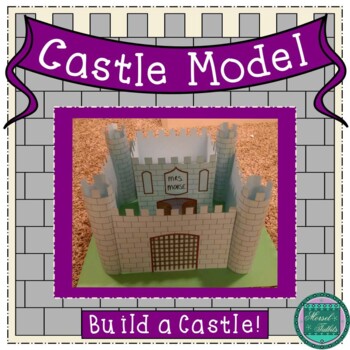 Preview of Castle Model- Build a Castle