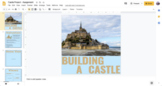 Castle Project - Digital Google Slides for 3D Shapes (Volu