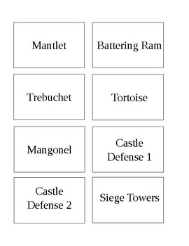 Preview of Castle Siege Cards