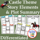 Castle Story Elements Plot Summary Graphic Organizer & Nar