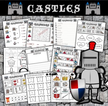 Preview of Castle Themed Activity Set