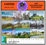 Castles Photo Set {Educlips}