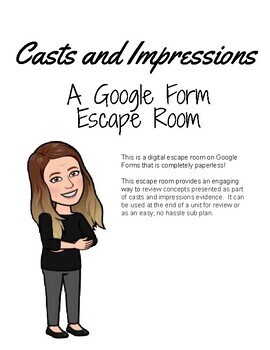 Preview of Casts and Impressions Escape Room