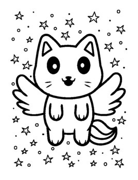 Preview of Cat Coloring sheets