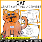 Cat Craft & Writing | Pets Unit, Vet Clinic Activities