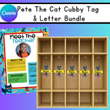 Cat Cubby and Teacher Letter Bundle