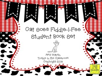 Preview of Cat Goes Fiddle-I-Fee (Bought Me a Cat) Student Coloring Book