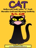 Cat - Halloween Craft, Letter "C" Craft, Movable Craft and