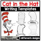 Cat In The Hat Writing Template