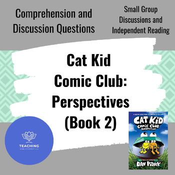 Preview of Cat Kid Comic Club: Perspectives (Book 2) Comprehension and Activity Workbook