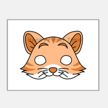 Cat Mask Printable Template