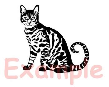 Download Cat SVG Cutting Files Clip Art wild animal farm Milk claw ...