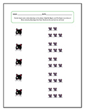 Cat Themed Ear Training Worksheet
