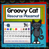 Groovy Cat Themed Resource Mats