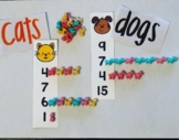 Cat and Dog Number Cards