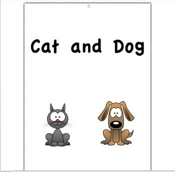 Cat and Dog sight word practice package by Sheri Crowston | TpT