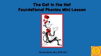 Preview of Cat in the Hat Foundational Phonics Mini Unit