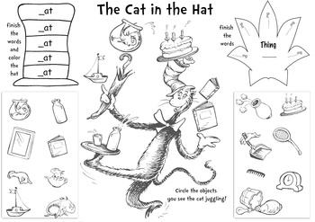 Preview of Cat in the Hat Fun!