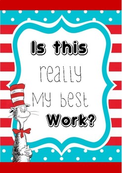 Cat in the Hat Growth Mindset Posters by Little Miss Christy | TpT