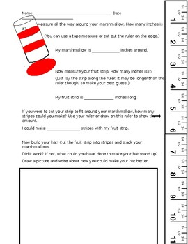 Preview of Cat in the Hat Math (Measuring)