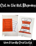 Cat in the Hat Rhyming Craft