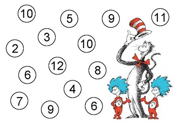 Cat in the Hat Roll and Cover by Teaching With Miss Johnston | TpT