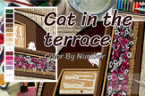 Cat in the terraces  Color By Number, Paint By Number, Pai