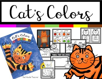 Preview of Cat's Colors--Writing Craft and Activities for the book by Jane Cabrera
