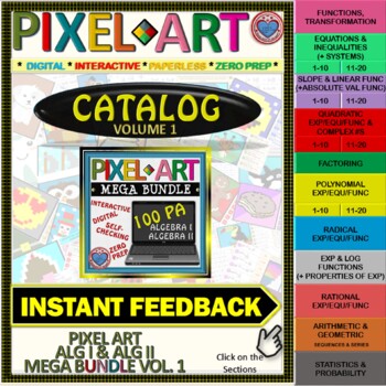 Preview of Catalog: Pixel Art Mega Bundle Volume 1