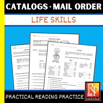 Preview of CATALOGS & MAIL ORDER: Practical Practice Reading & Life Skills