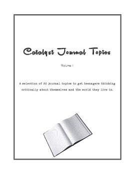 Preview of Catalyst Journals: 20 Journal Topics