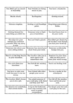 catastrophe scale by fiona hudson teachers pay teachers