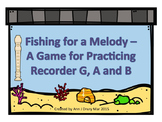 Fishing for A Melody - A Game for Recorder to Practice G, A and B