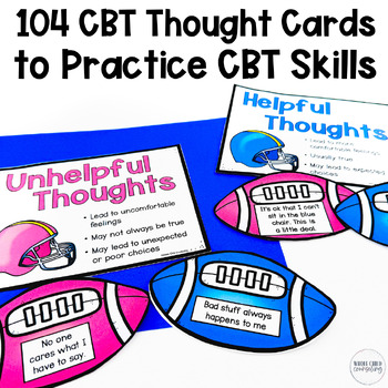 Catch It Check It Change It CBT Football Digital and Printable Board Game