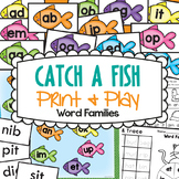 Word Families Game and Worksheets