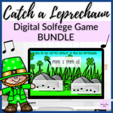 Catch a Leprechaun BUNDLE // Digital Solfege Game for St. 