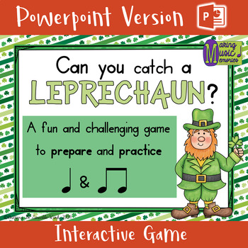 Preview of Catch the Leprechaun - CS Unit 1 Rote - Interactive Game